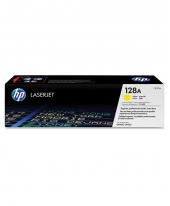 HP 128A LaserJet Toner Cartridge, yellow (CE322A)